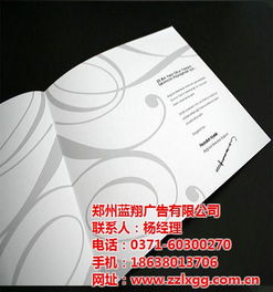 專業(yè)河南畫冊設計服務 藍翔廣告的優(yōu)質解決方案